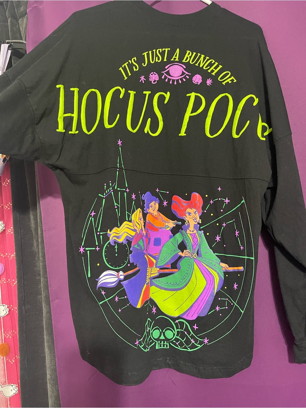 Hocus Pocus Glow In the Dark Spirit Jersey NWOT